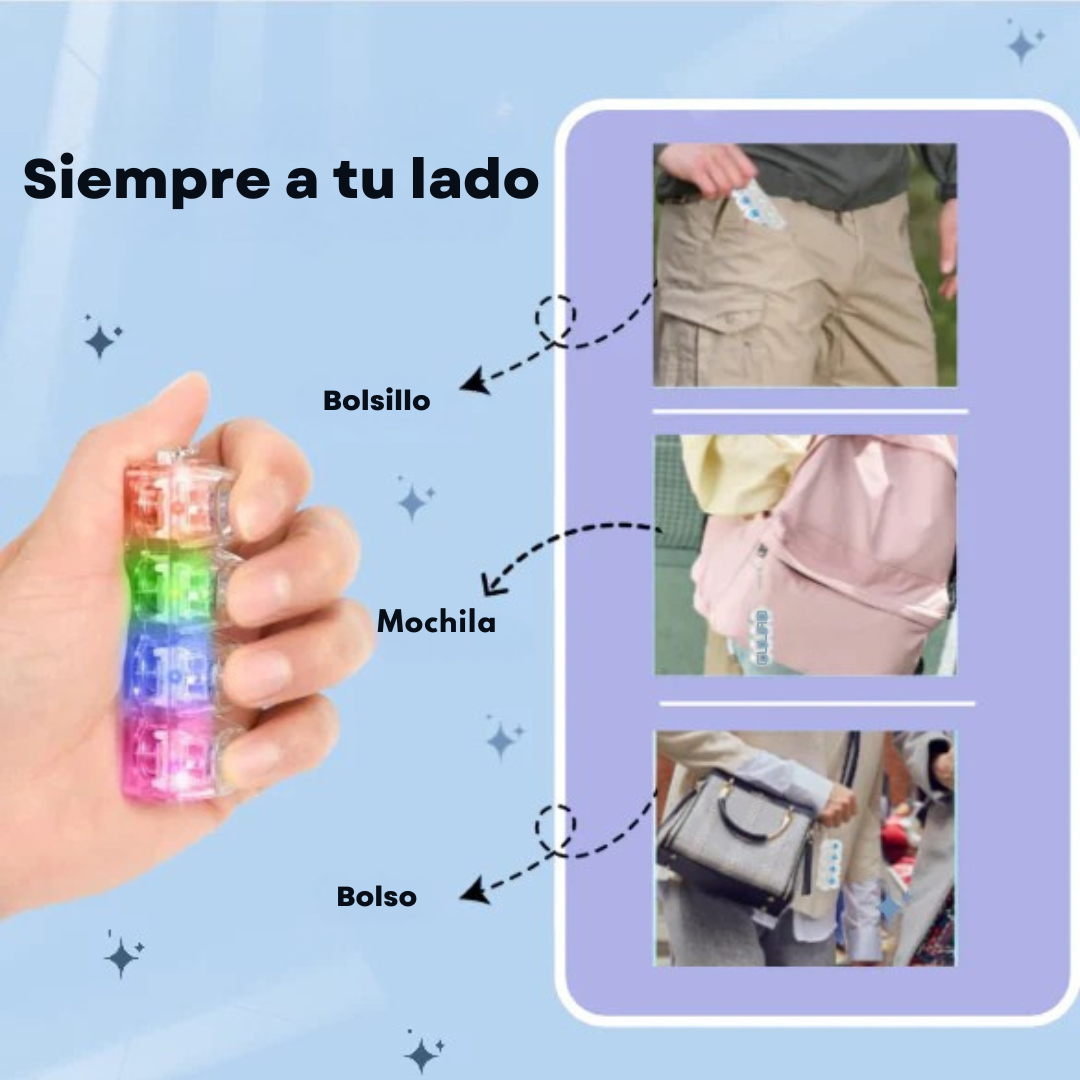 Teclas Terapéuticas con Luz | Alivia Estrés y Ansiedad